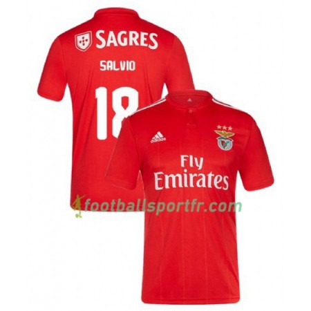 Tenue Benfica Lisbonne Eduardo Salvio 18 Domicile 2018-2019 Maillot de Foot